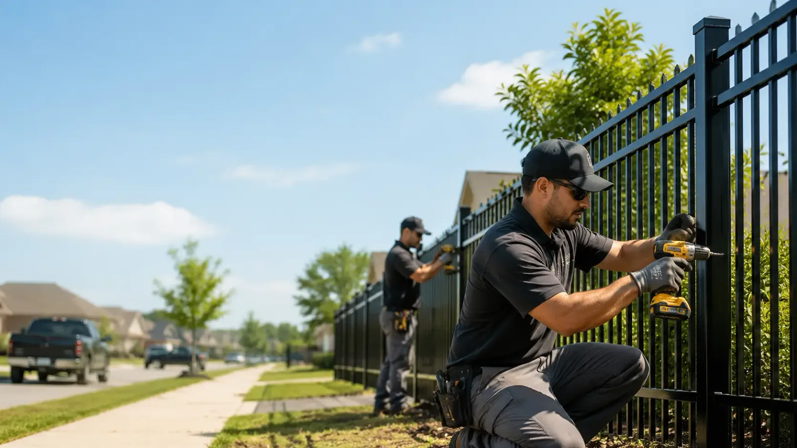 Metal Fence Installation in Severn, NC